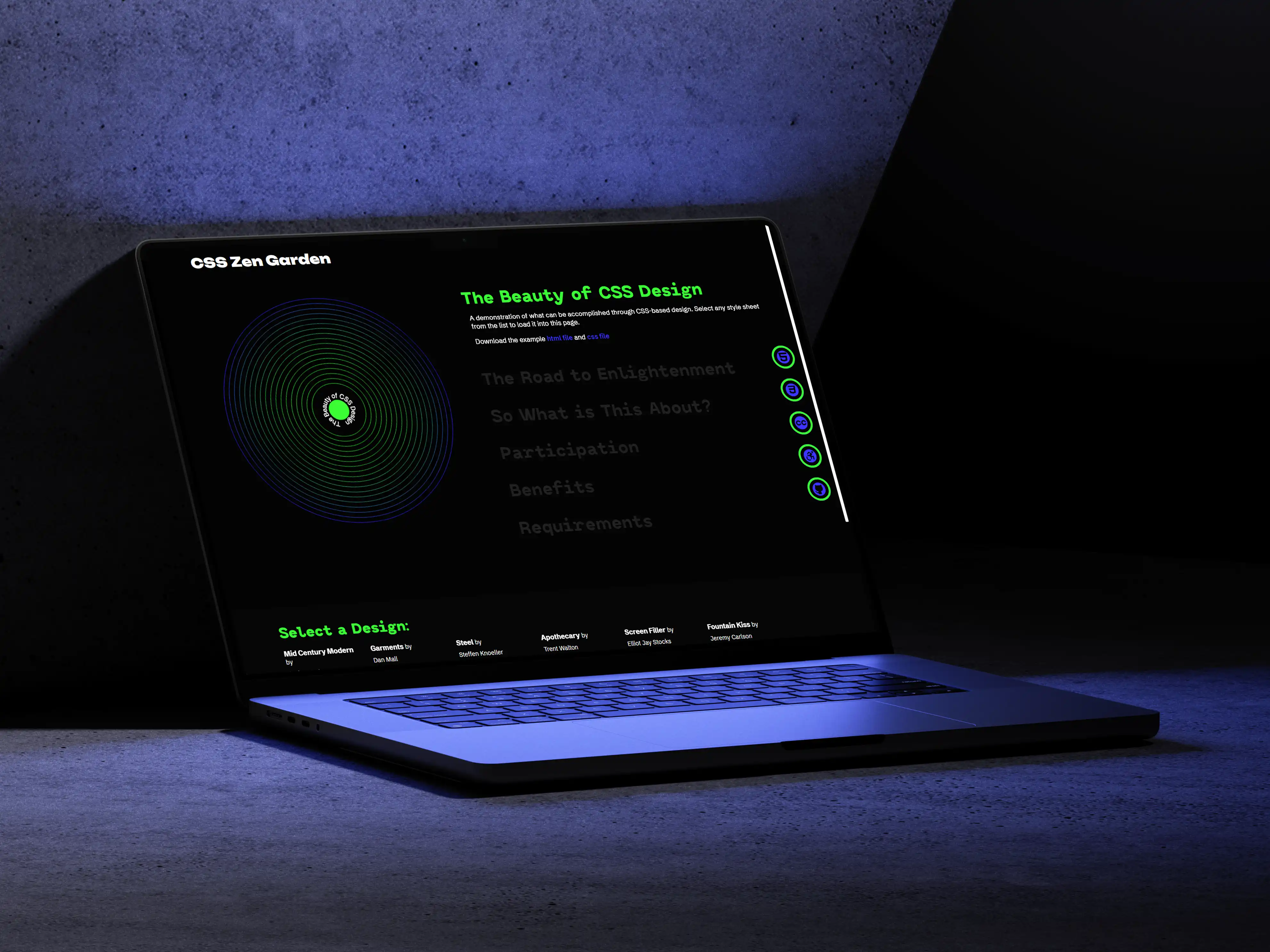 web design challenge