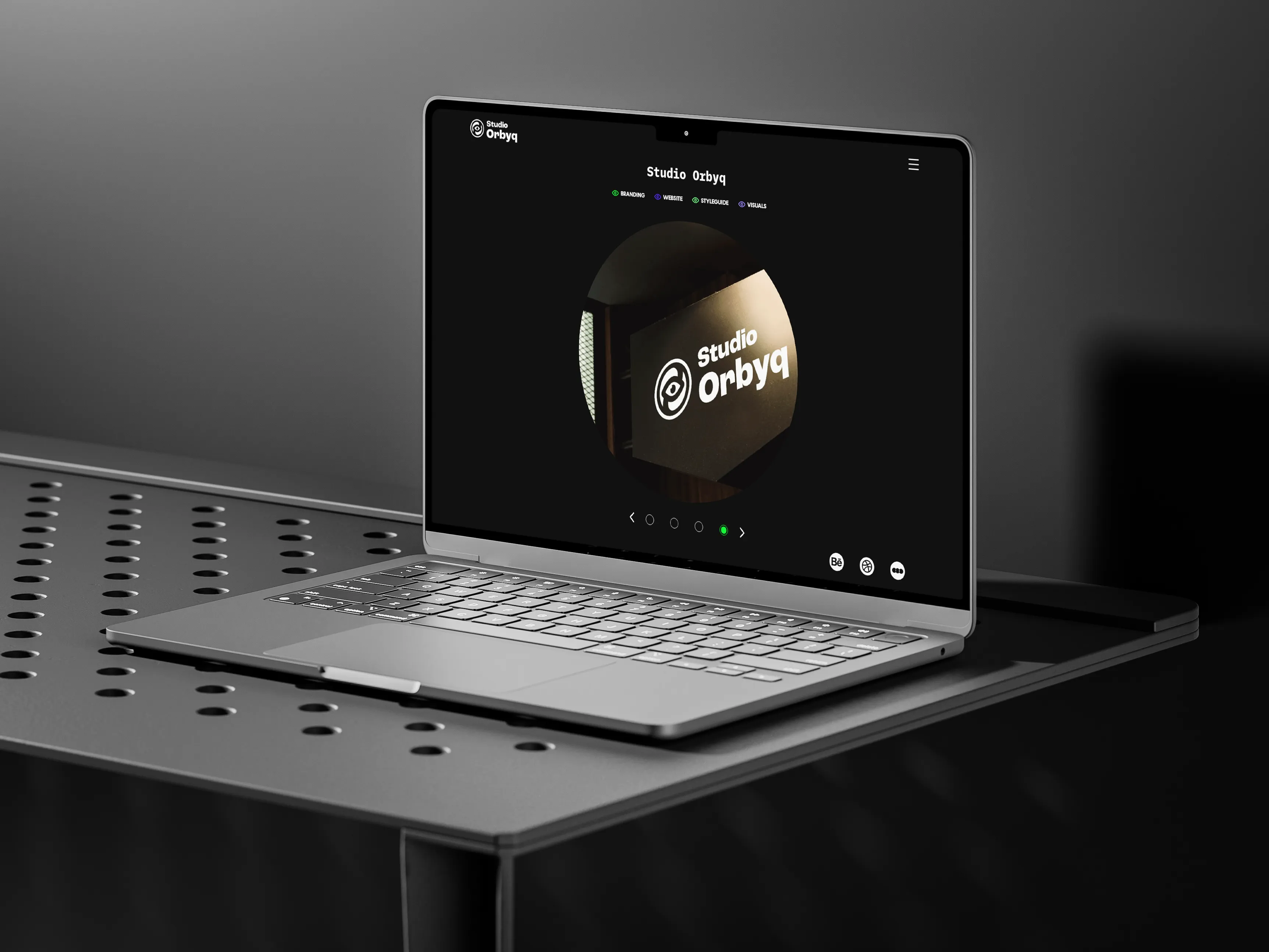 website homepage design